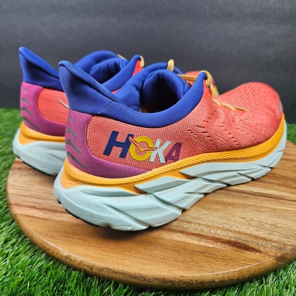 Hoka One One Clifton 8 Shoes Mens 9.5 D Fiesta Bluing Running 1119393 FBLN main image 7